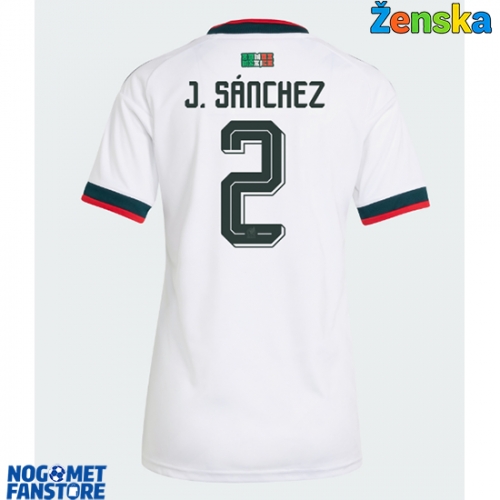 Meksiko Jorge Sanchez #2 Gostujuci Dres za Ženska SP 2026 Kratak Rukav